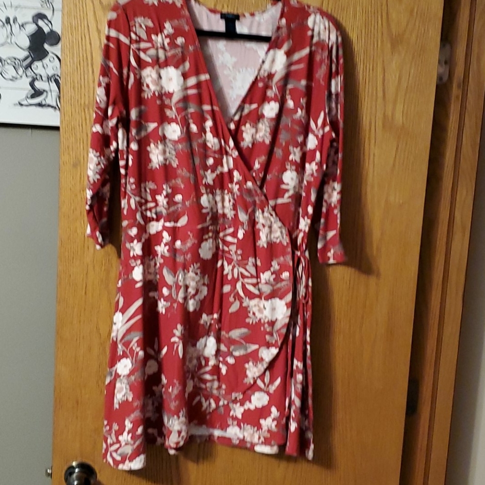Wrap summer dress